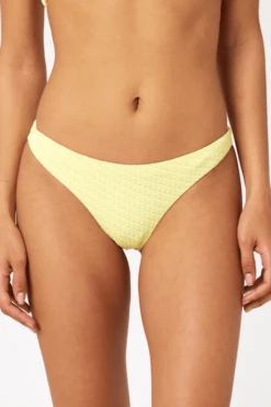 Bas De Bikini Rip Curl Custom Rib Light Yellow