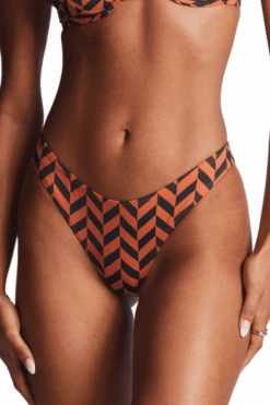 Bas De Maillot De Bain Billabong Cross Step Hike Brick