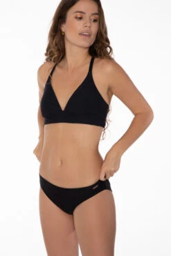 Bas De Maillot De Bain Protest MM Fusions True Black