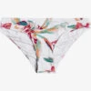 Bas De Maillot De Bain Roxy Lahaina Bay Bright White Tropic Call