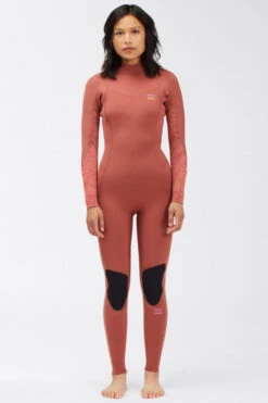 Combinaison Billabong 3/2 Mm Synergy BZ Full Red Clay