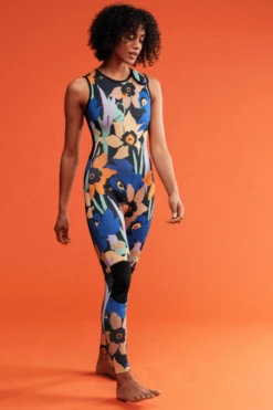 Combinaison Intégrale Sans Manches 1.5mm Roxy Current Of Cool Front Zip Anthracite