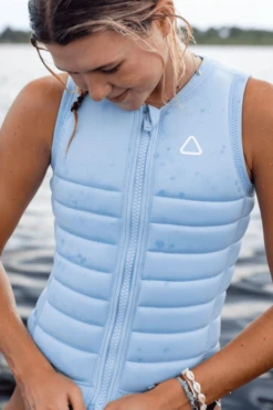 Gilet De Wake Follow Primary Ladies Baby Blue