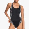 Maillot De Bain Roxy Fitness Une Pièce True Black Izi