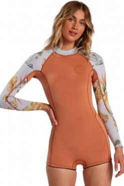 Springsuit Shorty Billabong Spring Fever LS Spring Canvas Neo