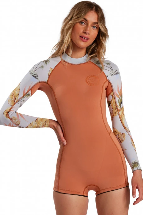 Springsuit Shorty Billabong Spring Fever LS Spring Canvas Neo