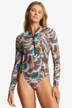 Surfsuit En Lycra Billabong A/DIV Biarritz Black Multi