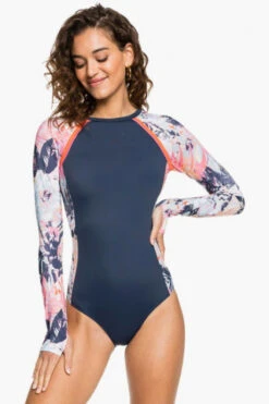 Surfsuit En Lycra Roxy Fitness Mood Indigo