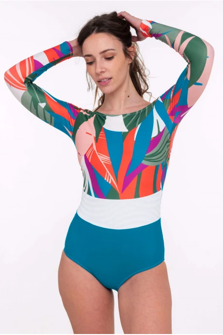 Surfsuit SOWE BIARRITZ Une Pièce Zuri Jungle – Image 2